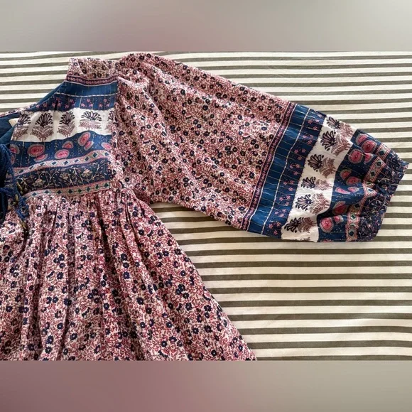 Pink Chicken Floral Boho Dress - Picture 10 of 12